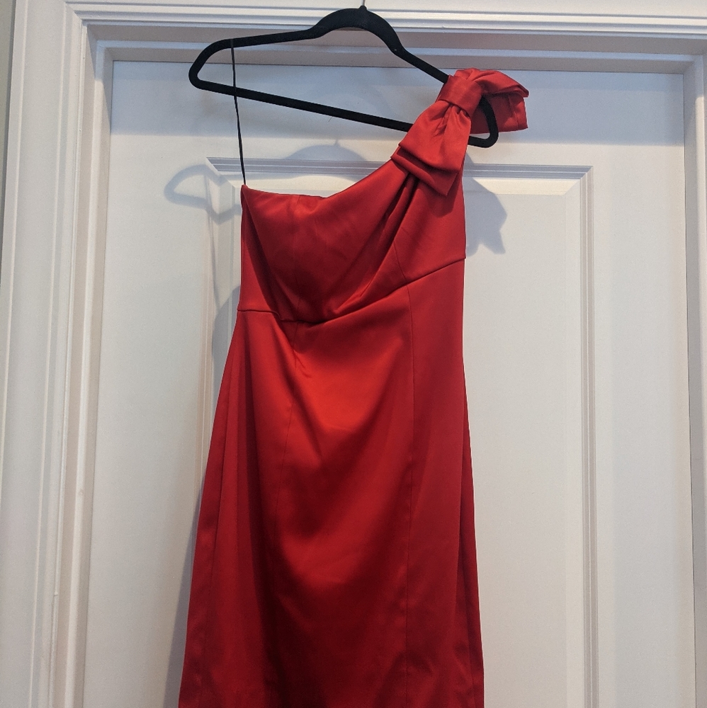 Red dress